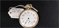Waltham 512 15J G.F Pocket Watch, runs, second