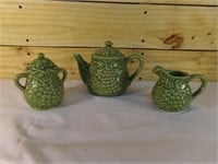 Green Teapot Set