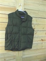 Land's End Forrest Green Down Vest