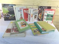 Box Lot of 20 Old n New Food n Cook Books