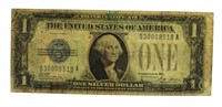 1928 "Funny Back" Blue Seal Silver Certificate