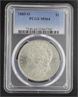 1883-O MS64 Morgan Silver Dollar