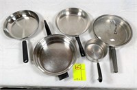 clad bottom stainless cookware