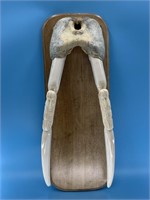 Dennis Pungowiyi walrus head mount, fabulous relie