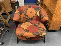 Nice floral accent chair by Best Chairs Inc.