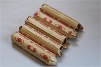 5 Rolls Wheat Pennies