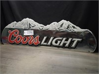 Coors Light Sign 52" long