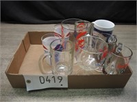 Beer & Pop Glasses/mugs