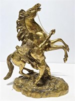 Coustou brass statue