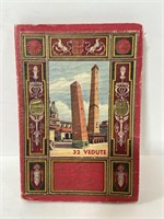 Vintage Italian postcard book
