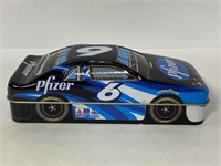 Mark Martin #6 pfizer racecar tin