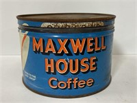 Vintage Maxwell House coffee tin