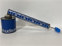 Retro Hudson blue metal bug sprayer