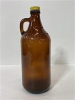 Vintage Roman cleanser glass bleach bottle
