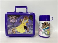 Beauty and the Beast lunchbox w/ thermos