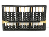 Vintage Lotus Flower wood Abacus counting tool