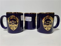 Trio of Chevrolet Police mugs