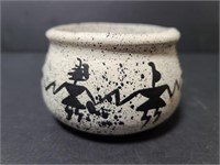 Small Native American pottery vase
