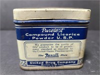 Compound Licorice Powder tin