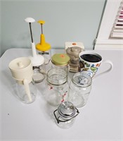 Choppers, Jars, & Coffee Mug