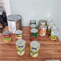 Canned Fruit & Veggies