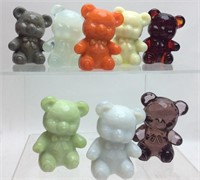 8 VINTAGE MOSSER BEARS