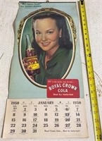 1950 Royal Crown Calendar
