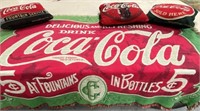 68" Coca-Cola Throw w/ Pillows