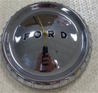 10" Ford Hubcap Clock