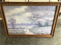 Meadows Oil Painting