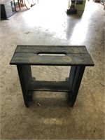 Small Painted Wood Bench