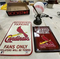 Cardinal & Baseball Items