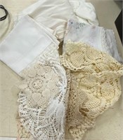 Lot of Table Linens & Doilies