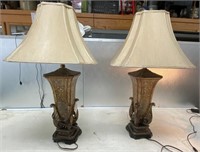 2 - 32" Decorative Table Lamps