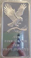 Eagle 10 Oz Silver Bar