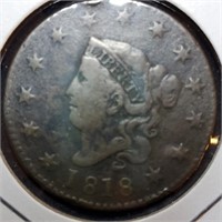 1818 Coronet Large Cent