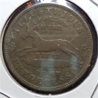 1837 Hard Times Token