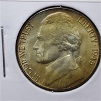 1945-P Jefferson Nickel