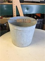 Galvanized pail