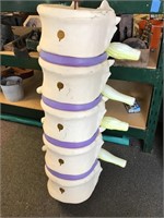 Large plastic spine