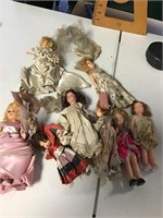 Collection of dolls