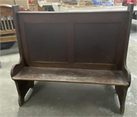 48 1/2" Double Booth Bench from Brauns Tavern