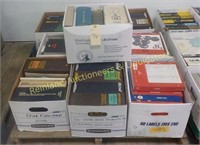 9 BOXES OF SHOP MANUALS