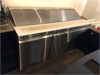 SABA Refrigerated Stainless Steel Prep Station