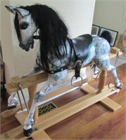 Outstanding Hand Carved Rocking Horse