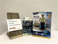 Therapy Balance Ball & Compression Socks