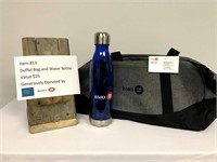 Duffel Bag & Water Bottle
