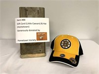 Gift Certificate for Little Caesars and Hat