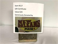 $20 New Orleans Gift Certificate