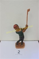 Handcarved Golf - Folk Art Carving